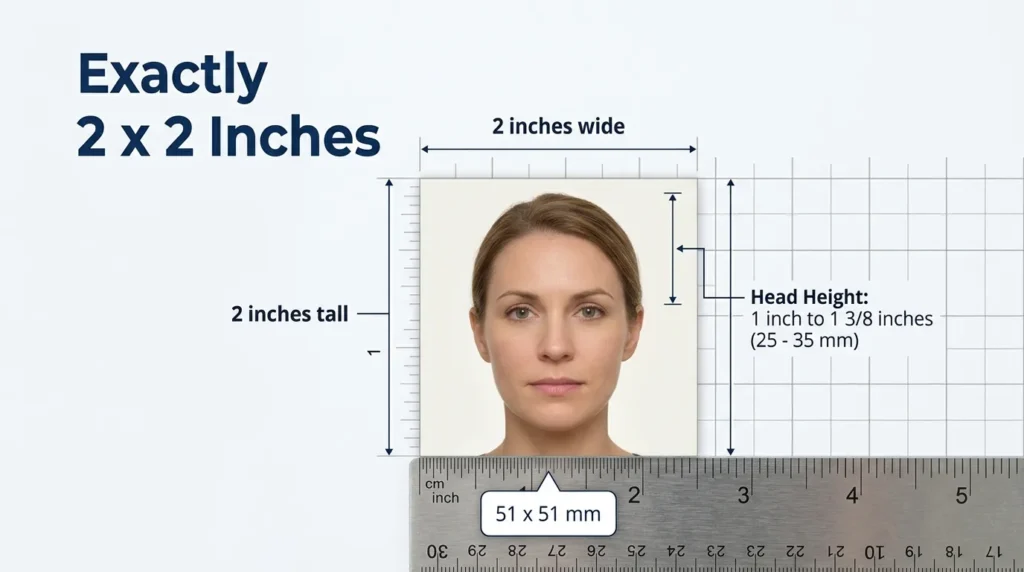 US Passport Photo Size Requirements